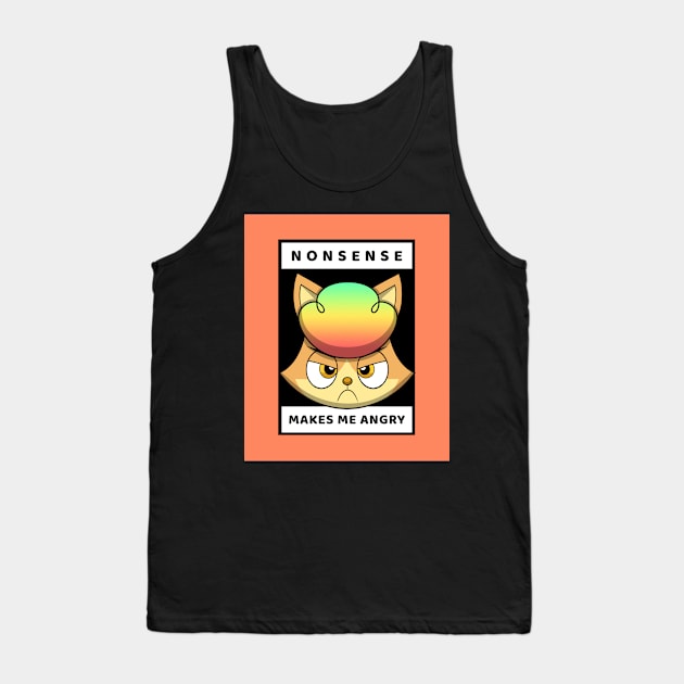 kittyswat Simone "Makes Me Angry" Tank Top by kittyswat